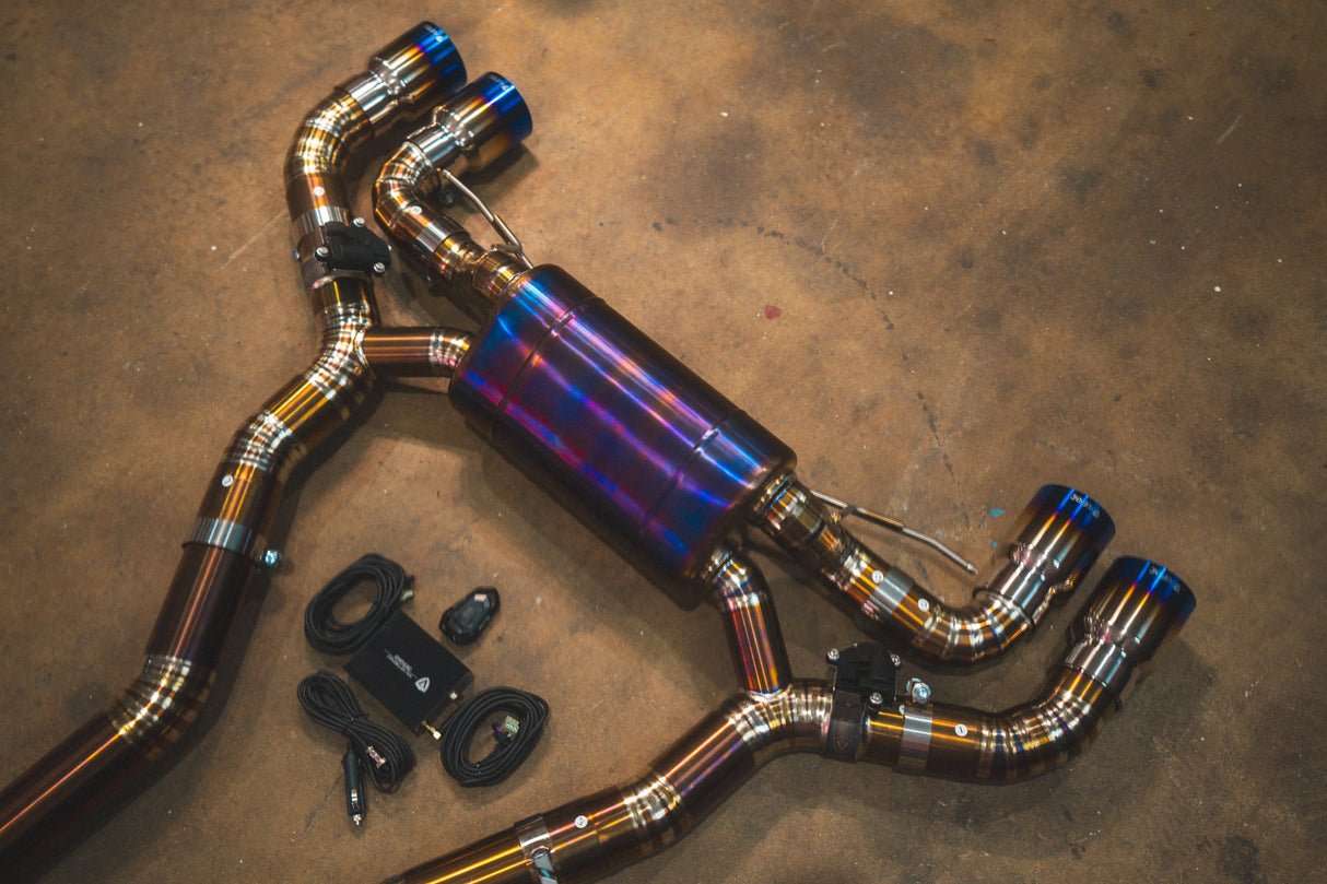 BMW M8 Valved Sport Exhaust System (F91,F92,F93) Valvetronic Designs