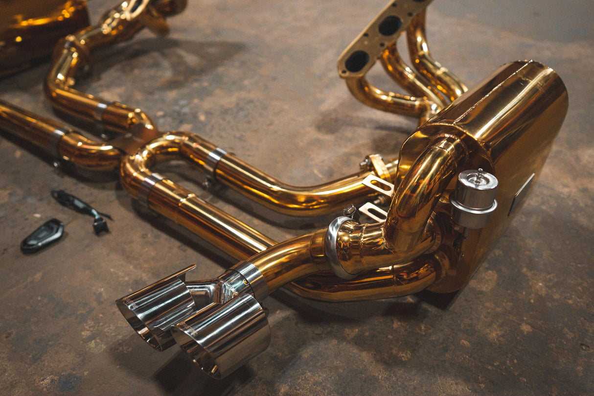 Valvetronic Valved Sport Exhaust System for Porsche 997 Carrera Valvetronic Designs
