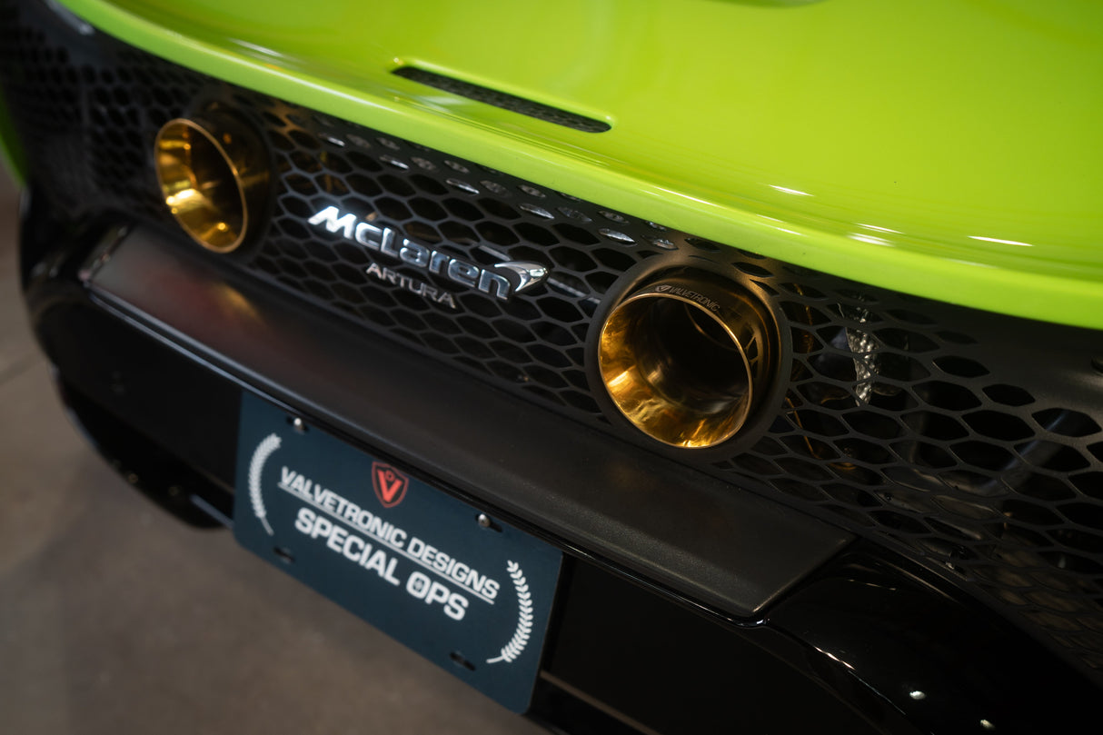 Mclaren Artura F1 Exhaust Package Valvetronic Designs