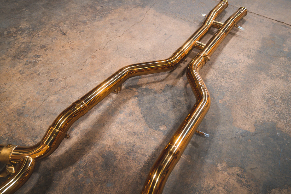 Mercedes AMG GT Valved Sport Exhaust system Valvetronic Designs