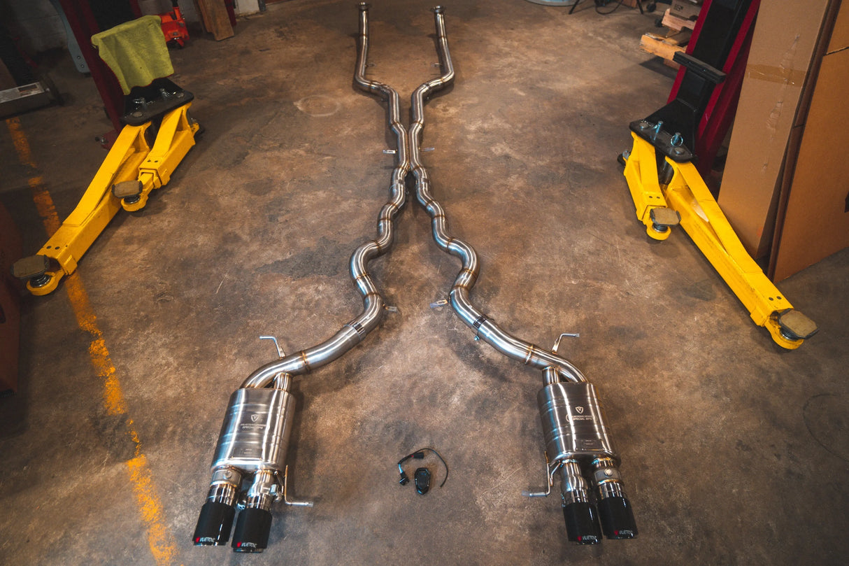 BMW F10 M5 / F06 M6 Valved Sport Exhaust System Valvetronic Designs