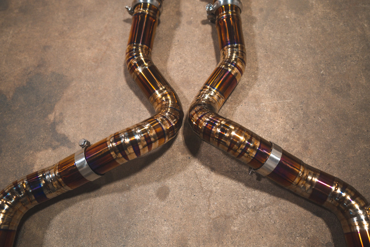 Mercedes W205 C63 / C63s Valved Sport Exhaust System Valvetronic Designs