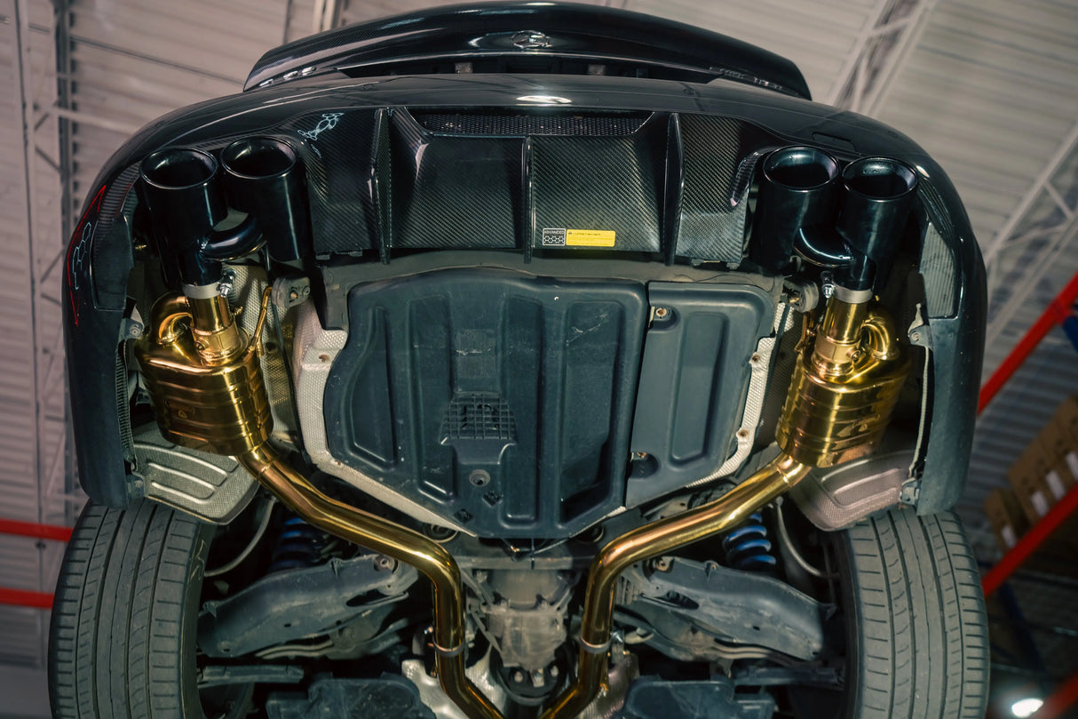 Mercedes C63 AMG W204 Valved Sport Exhaust System Valvetronic Designs