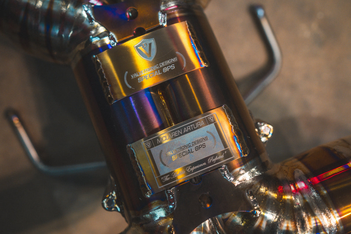 Mclaren Artura F1 Exhaust Package Valvetronic Designs