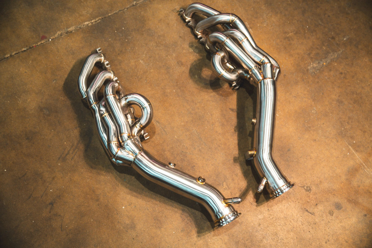 Audi R8 / Lamborghini Gallardo LP / Lamborghini Huracan Free Flow Headers Valvetronic Designs