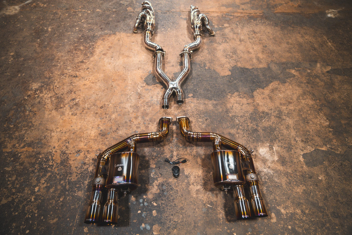 Ferrari 599 RACE F1 Valved Exhaust system Valvetronic Designs