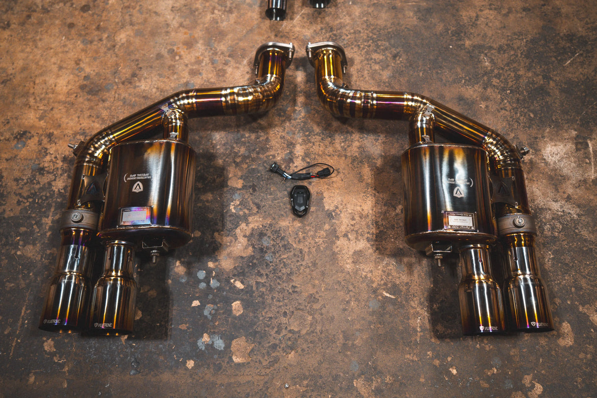 Ferrari 599 RACE F1 Valved Exhaust system Valvetronic Designs