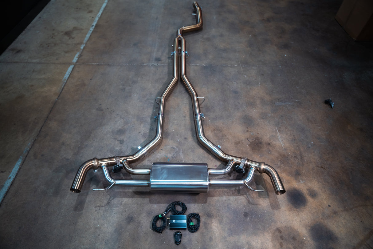 Bmw X7 G07 40i Valved Sport Exhaust System Valvetronic Designs