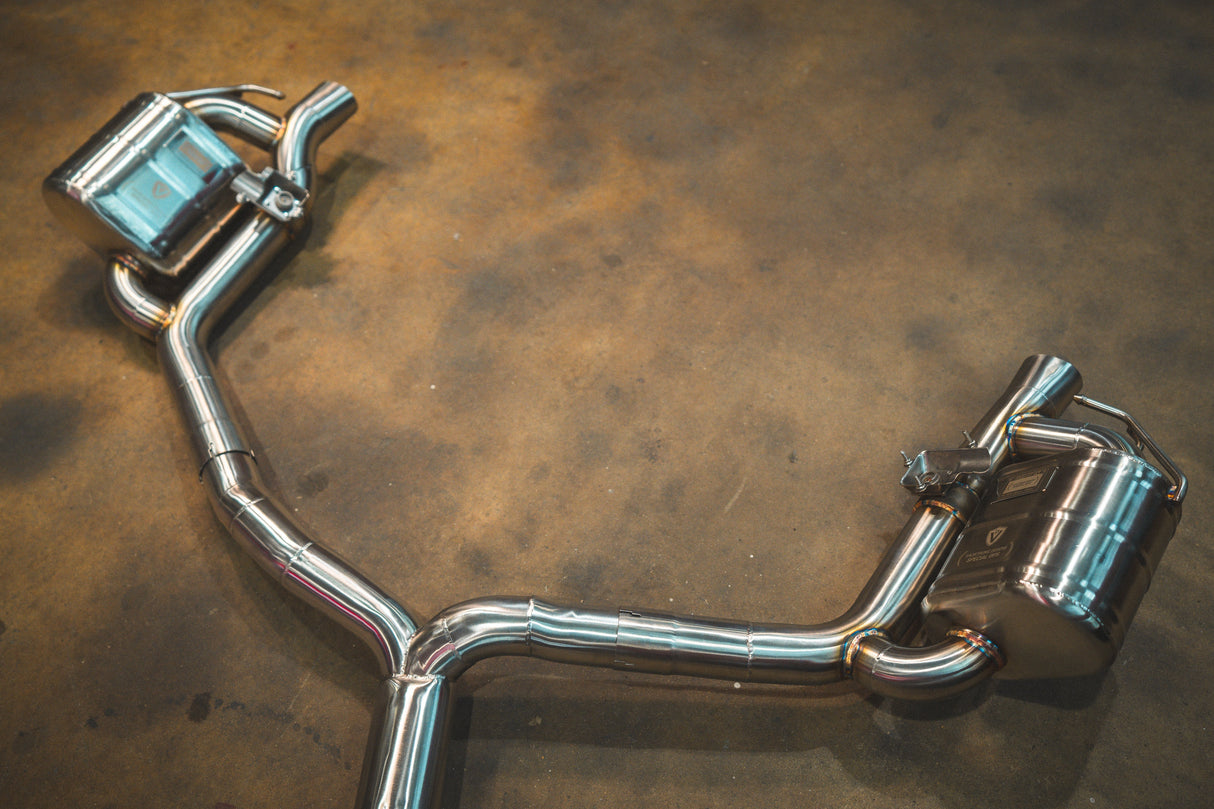 Mercedes Benz AMG GT43 Valved Sport Exhaust System Valvetronic Designs