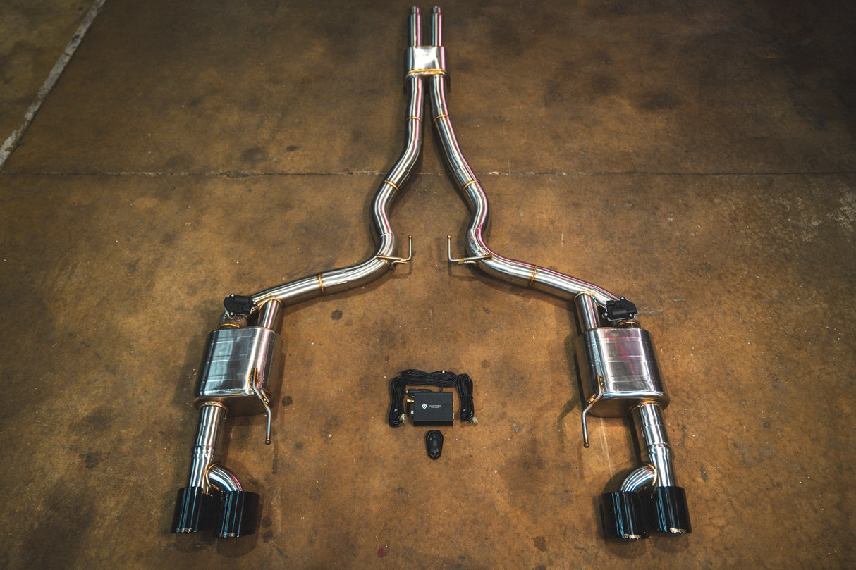 Ford Mustang GT S550 Valved Sport Exhaust System Valvetronic Designs