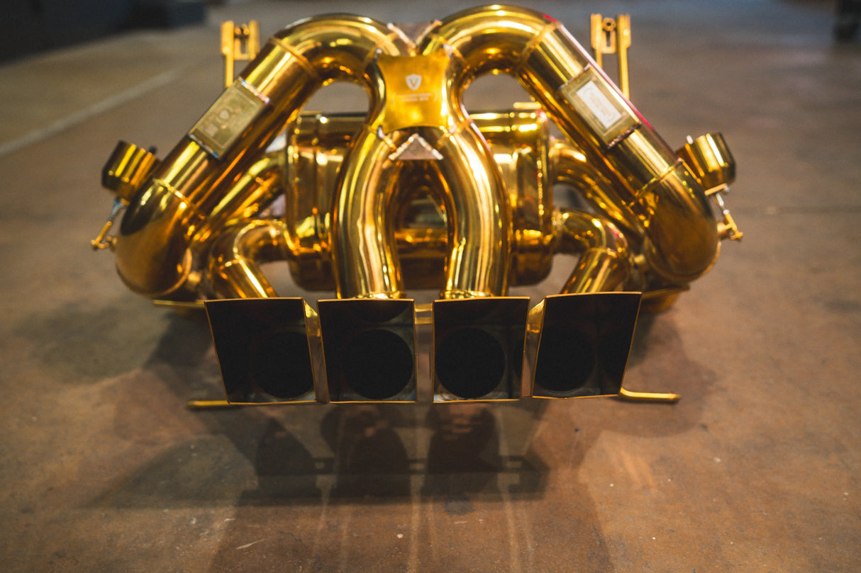 Lamborghini Aventador LP700 / S / SV Valved Sport Exhaust System Valvetronic Designs