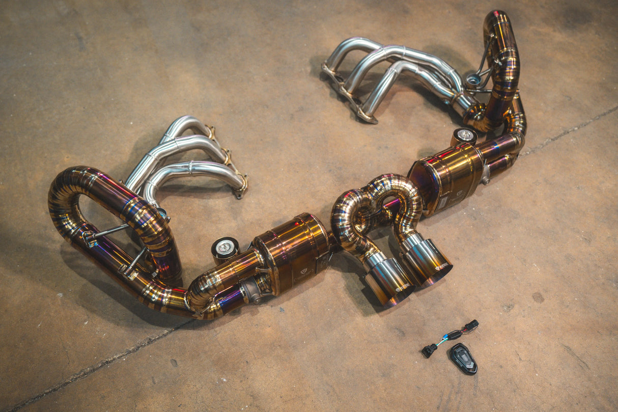 Valvetronic Valved Sport Exhaust System for Porsche GT3/RS 991.1 / 991.2 Valvetronic Designs