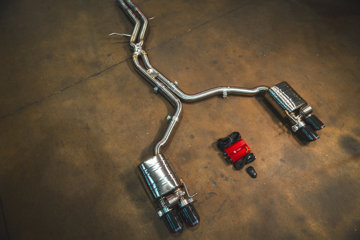 Audi B8 / B8.5 S4 / S5 Valved Sport Exhaust System Valvetronic Designs
