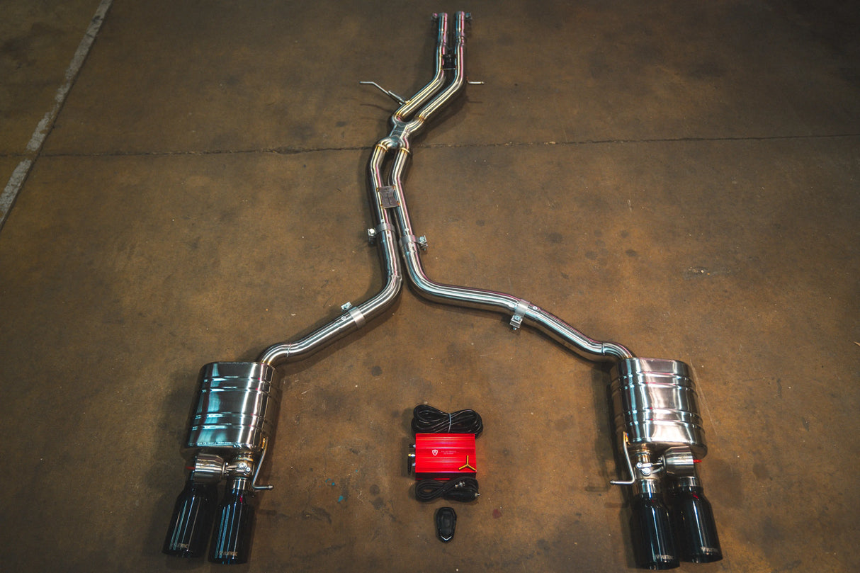 Audi B8 / B8.5 S4 / S5 Valved Sport Exhaust System Valvetronic Designs
