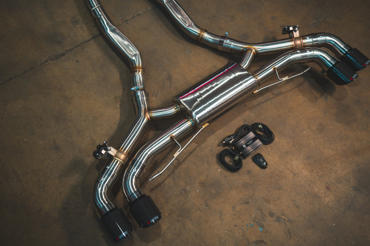 BMW X5M / X6M F95 / F96 VALVED SPORT EXHAUST SYSTEM Valvetronic Designs