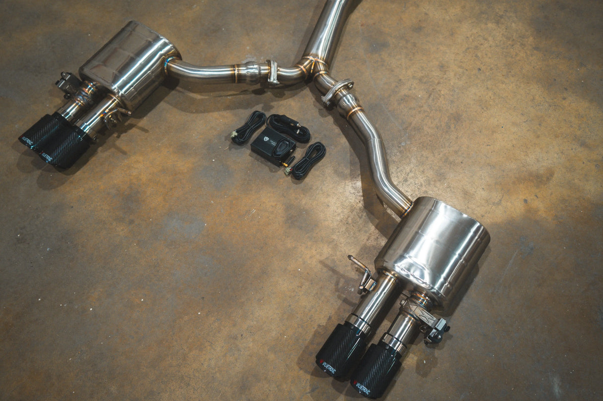 Audi B9 S4 / S5 Valved Sport Exhaust System Valvetronic Designs
