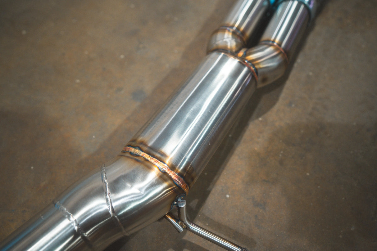 Audi RS5 B9 Valved Sport Exhaust System Valvetronic Designs