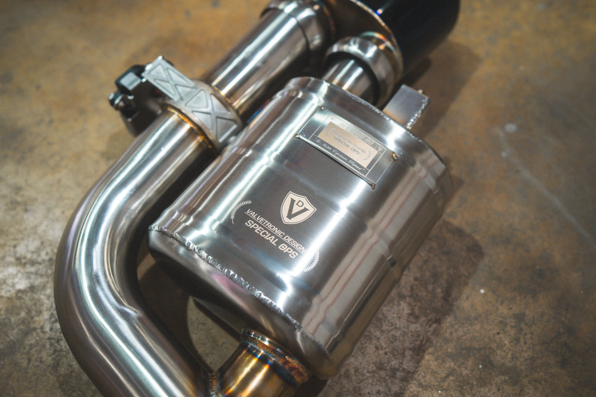 Audi RS5 B9 Valved Sport Exhaust System Valvetronic Designs