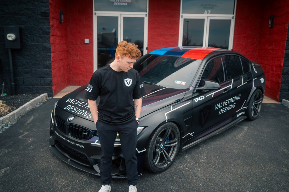 Valvetronic Safety Car Graphic Tee Valvetronic Designs