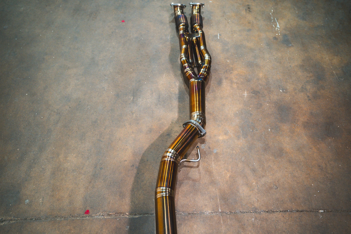Nissan GTR R35 Valved Sport Exhaust System Valvetronic Designs