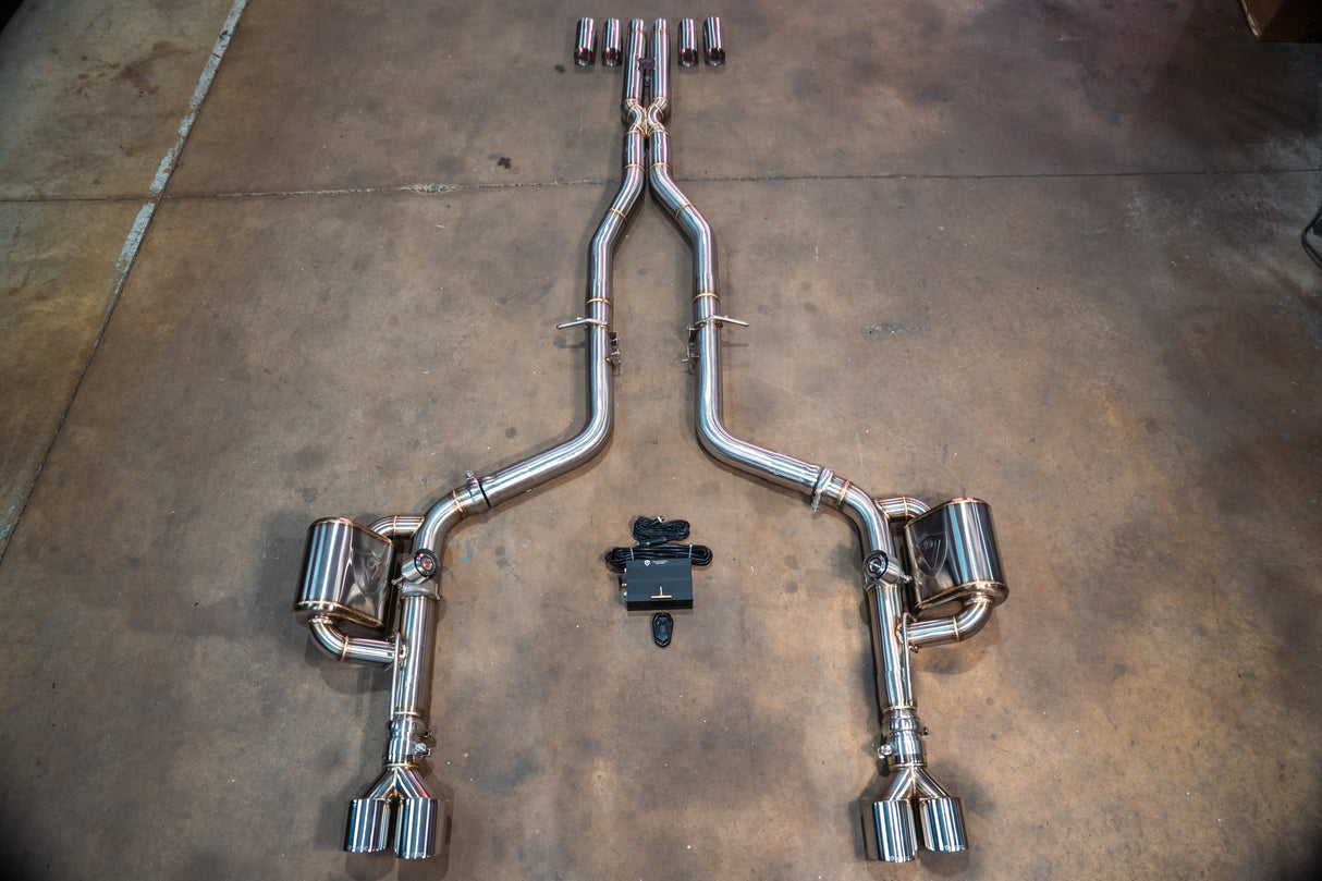 Dodge Charger / Challenger V8 Valved Sport Exhaust System Valvetronic Designs
