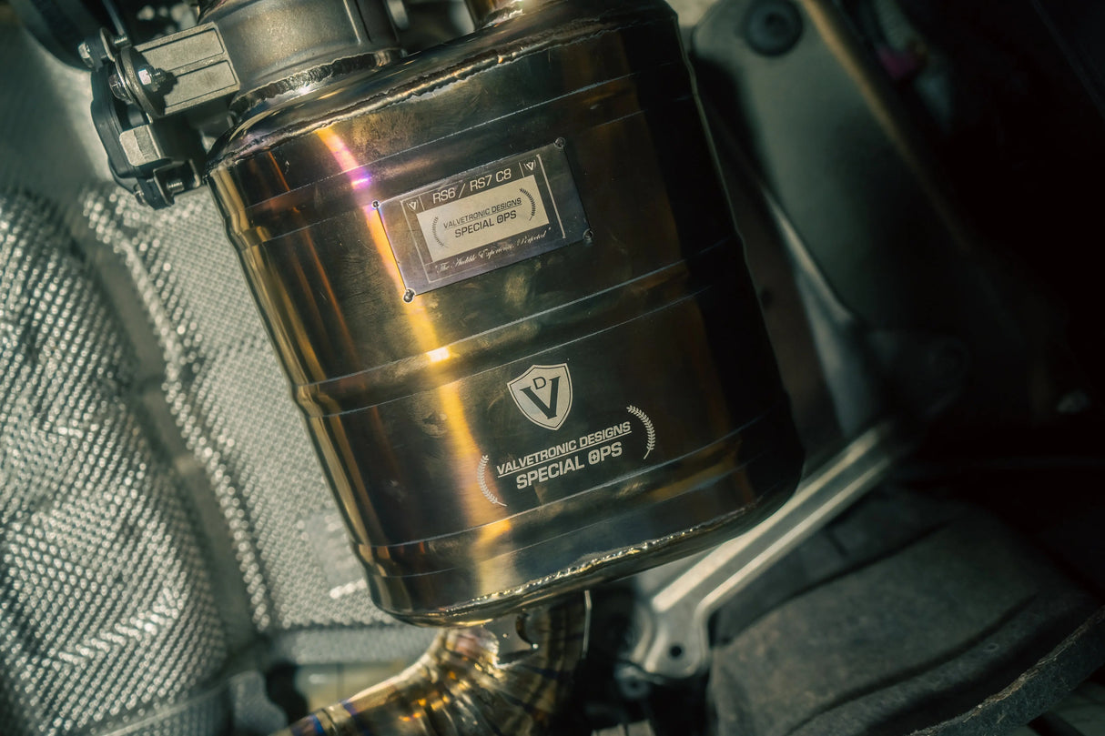 Audi RS6 / RS7 C8 Valved Sport Exhaust System Valvetronic Designs