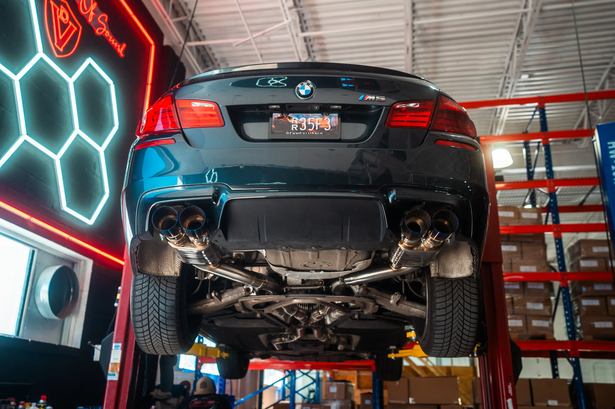 BMW F10 M5 / F06 M6 Valved Sport Exhaust System Valvetronic Designs