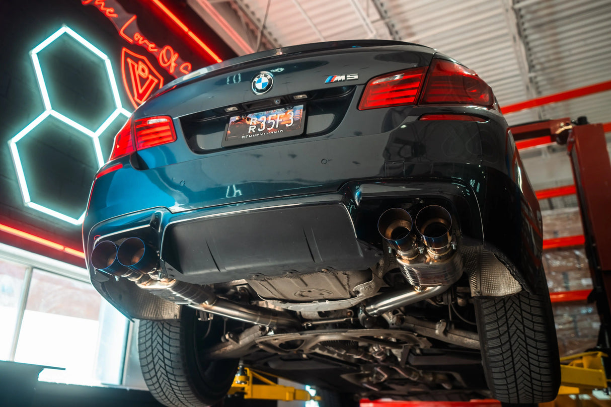 BMW F10 M5 / F06 M6 Valved Sport Exhaust System Valvetronic Designs