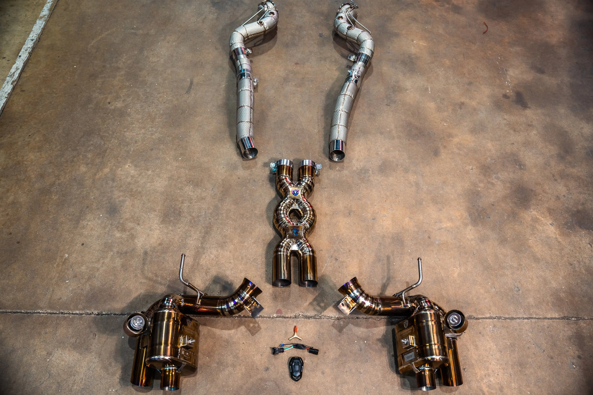 Ferrari F12 / 812 Valved Sport Exhaust System Valvetronic Designs