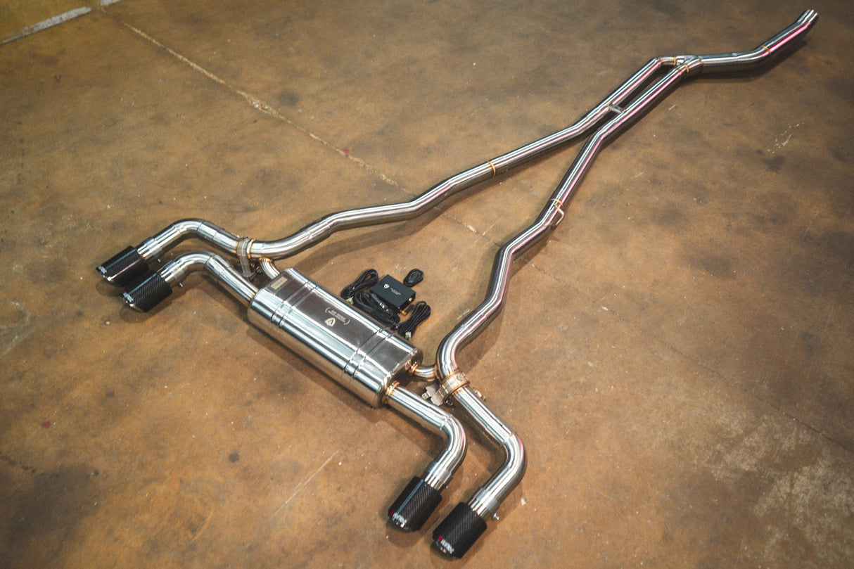 BMW G30 530i / 540i Valved Sport Exhaust system Valvetronic Designs