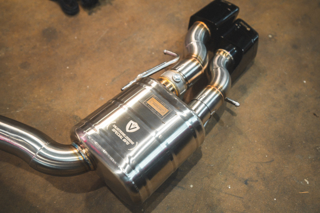 Mercedes W218 CLS63 AMG Valved Sport Exhaust System Valvetronic Designs