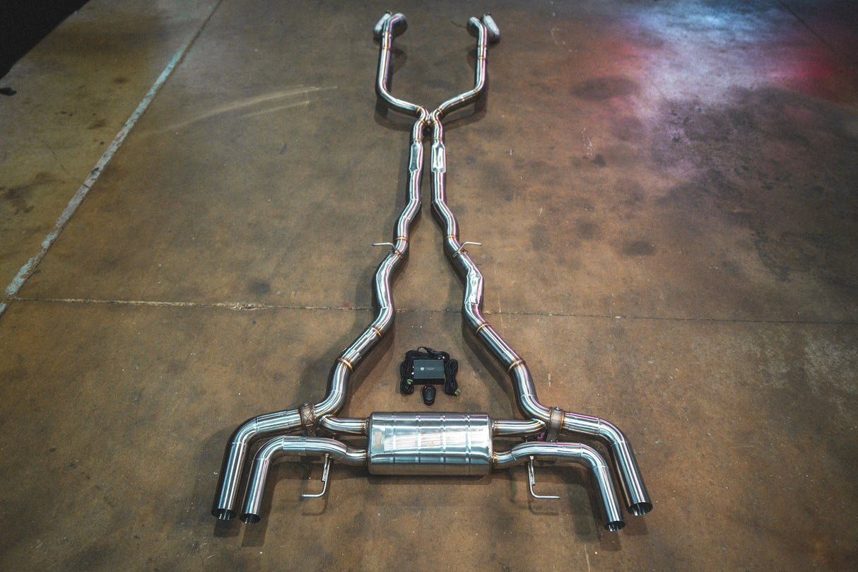 Alpina B8 / BMW G16 M850i Valved Sport Exhaust System Valvetronic Designs