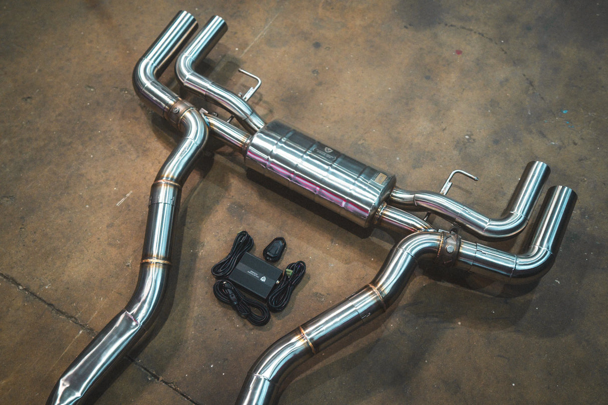 Alpina B8 / BMW G16 M850i Valved Sport Exhaust System Valvetronic Designs
