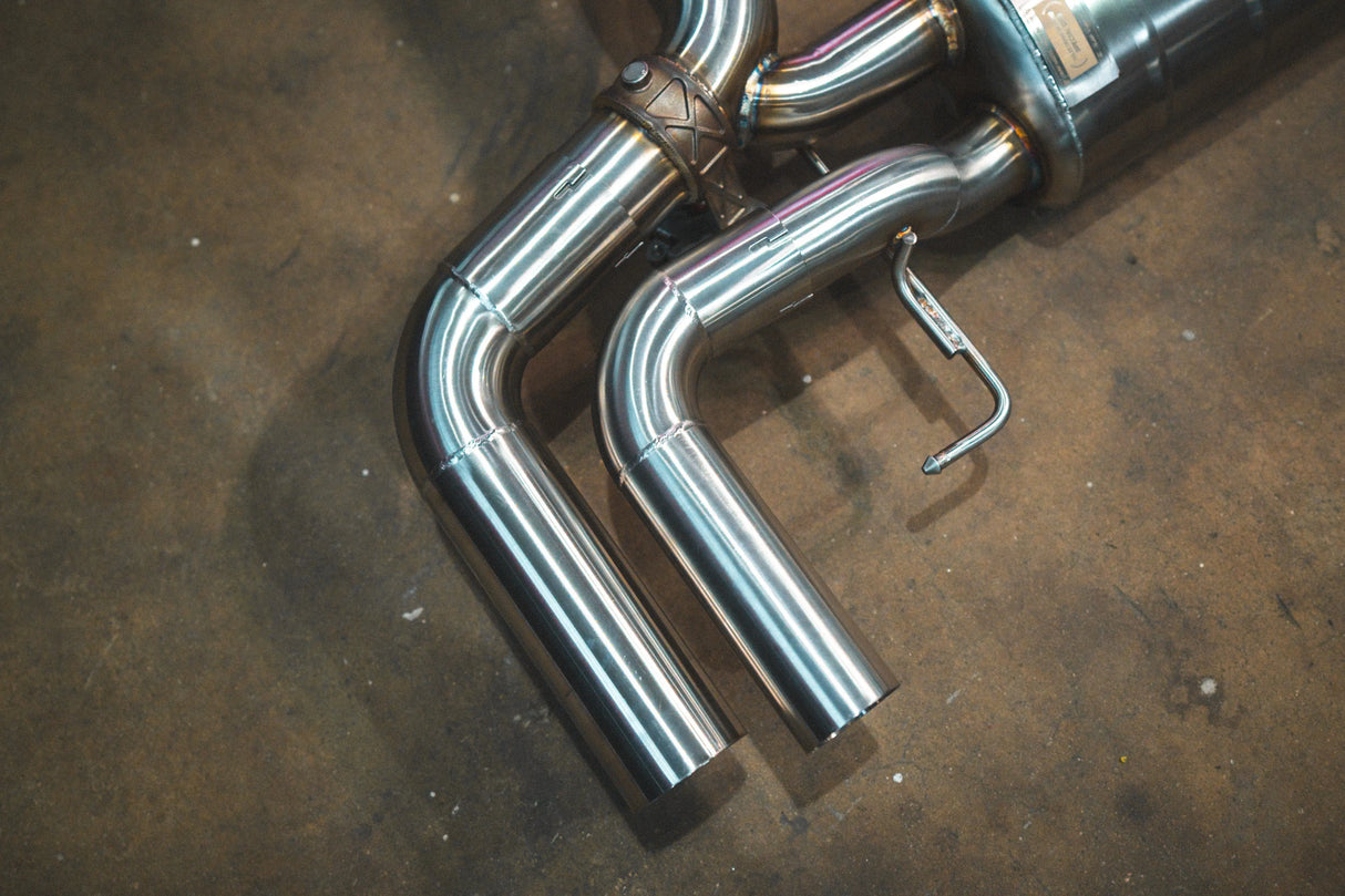Alpina B8 / BMW G16 M850i Valved Sport Exhaust System Valvetronic Designs