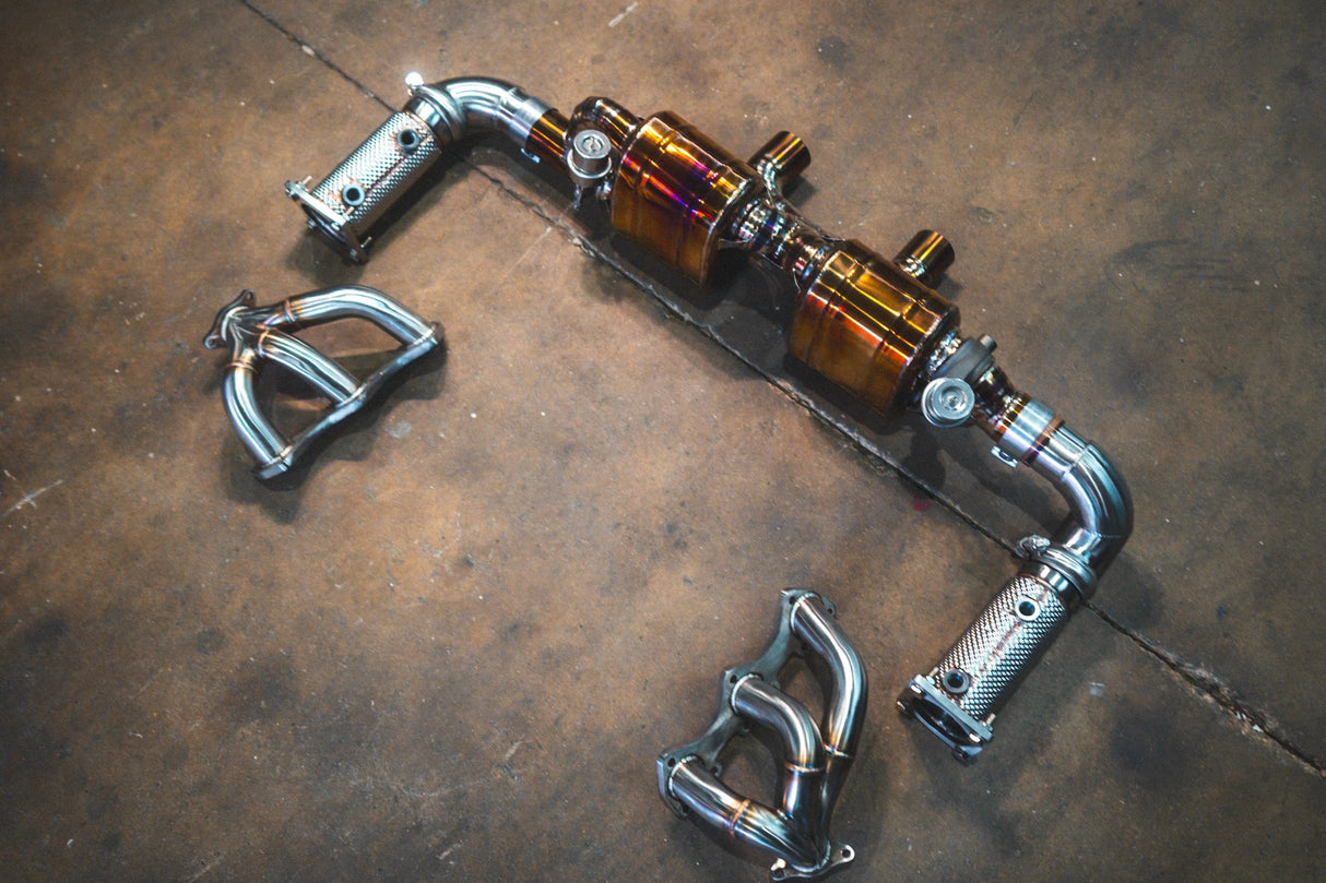 Valvetronic Valved Sport Exhaust System for Porsche 991.2 Carrera Valvetronic Designs