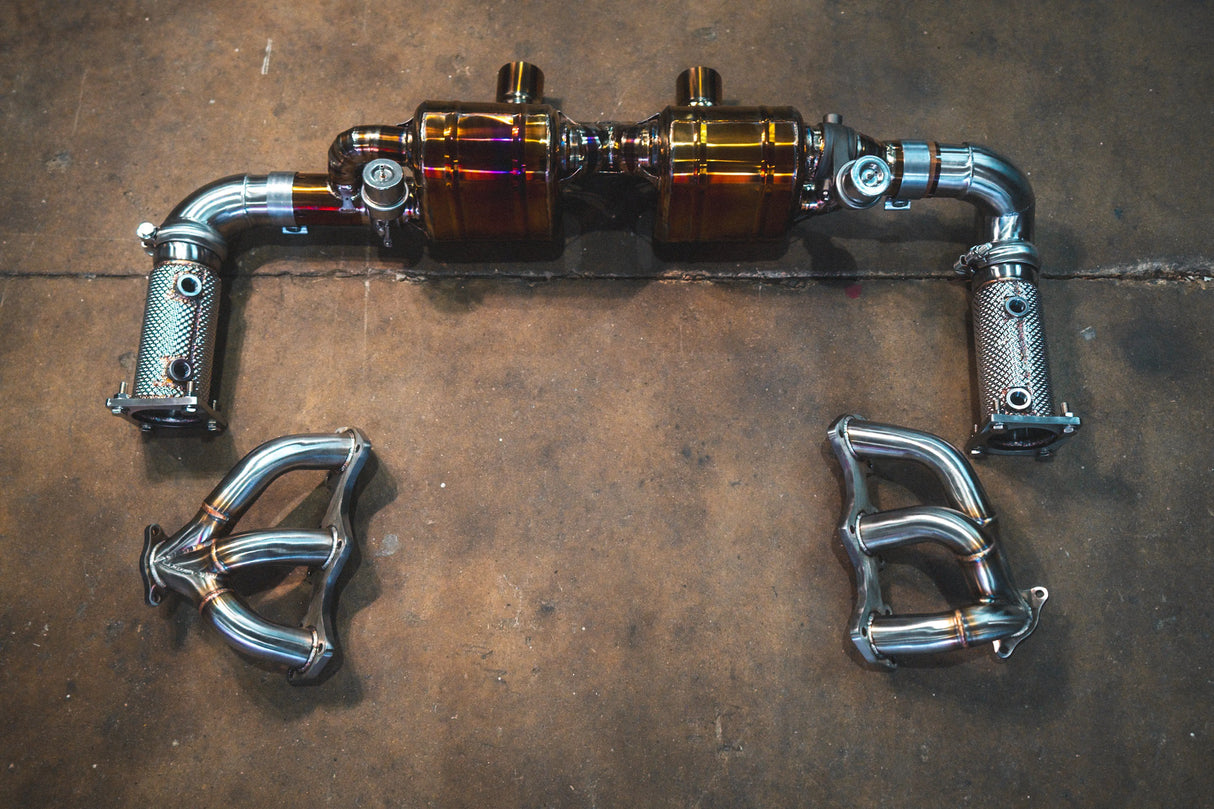 Valvetronic Valved Sport Exhaust System for Porsche 991.2 Carrera Valvetronic Designs