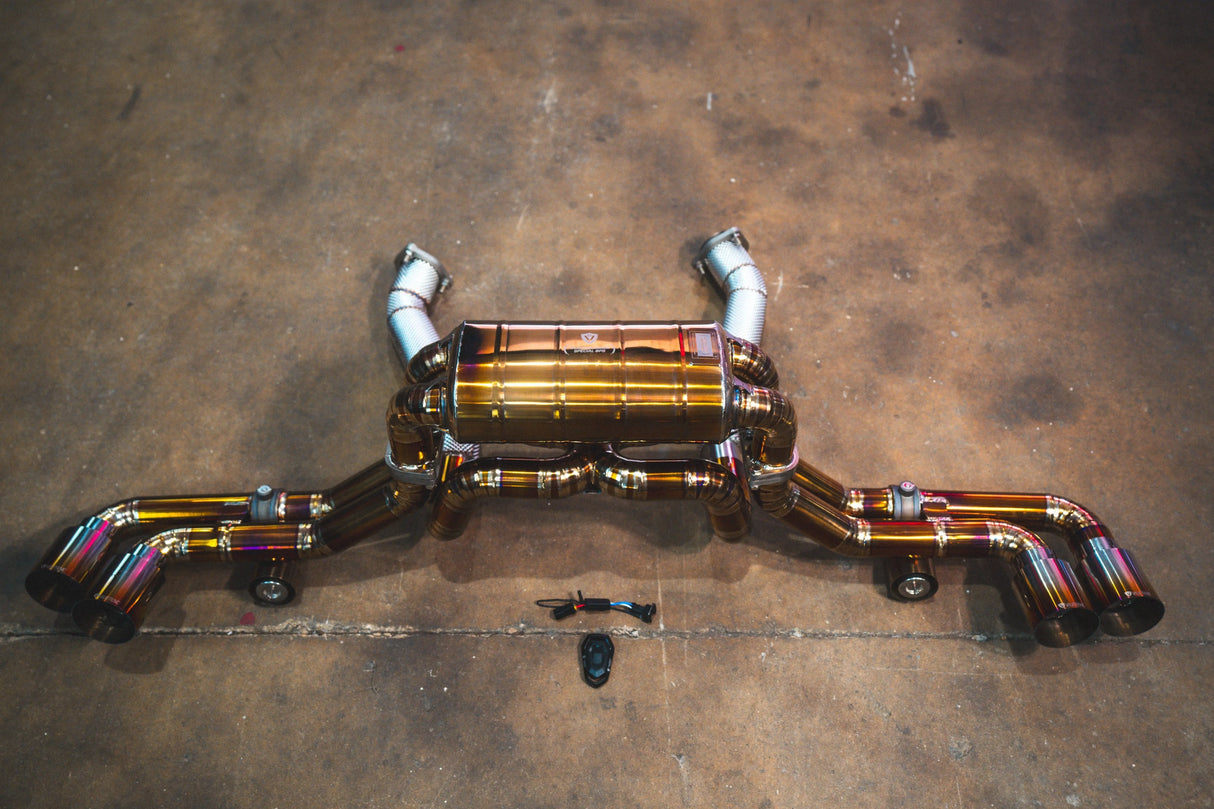 Ferrari F430 Valved Sport Exhaust System Valvetronic Designs