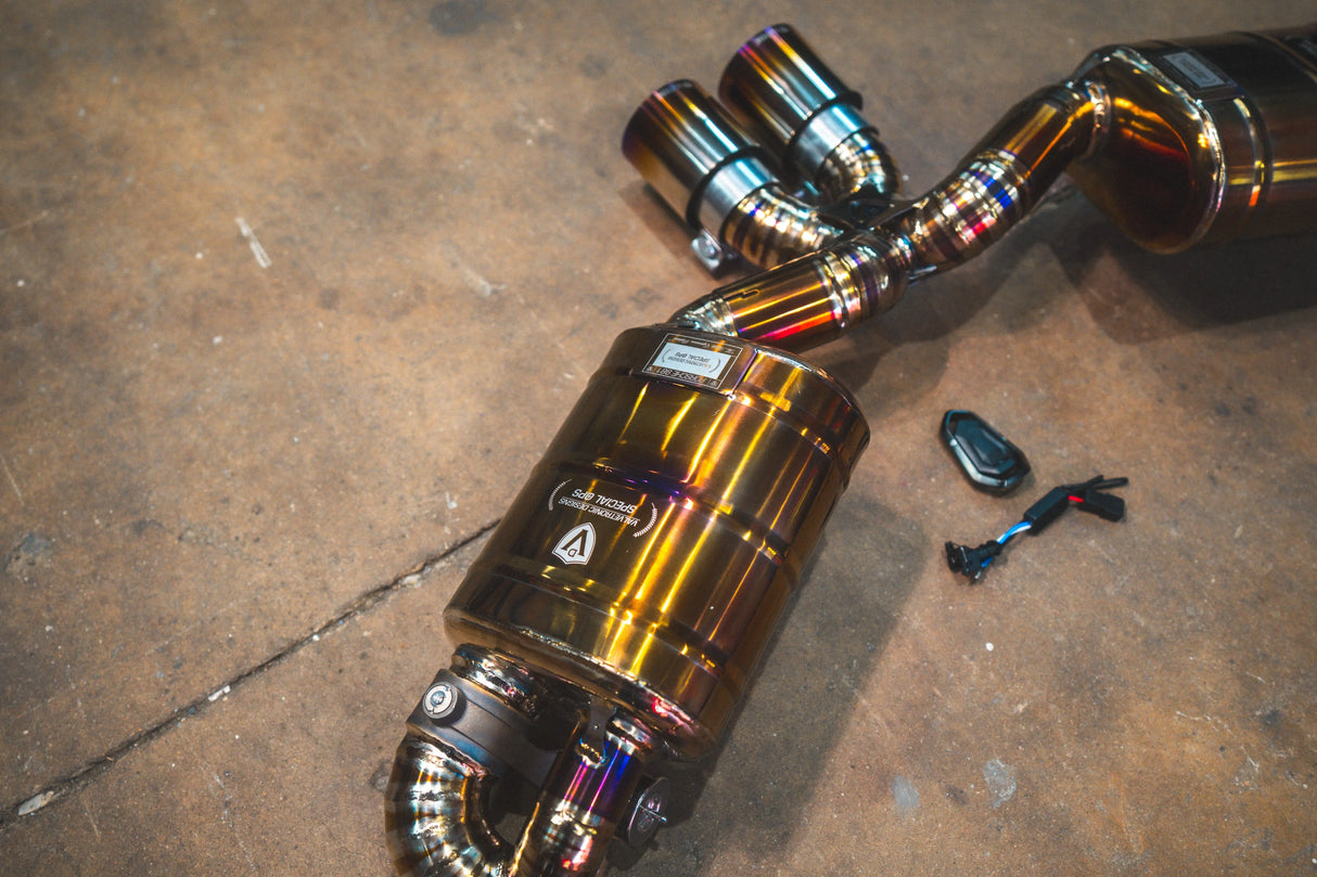 Valvetronic Valved Sport Exhaust System for Porsche Boxster/Cayman 981 Valvetronic Designs