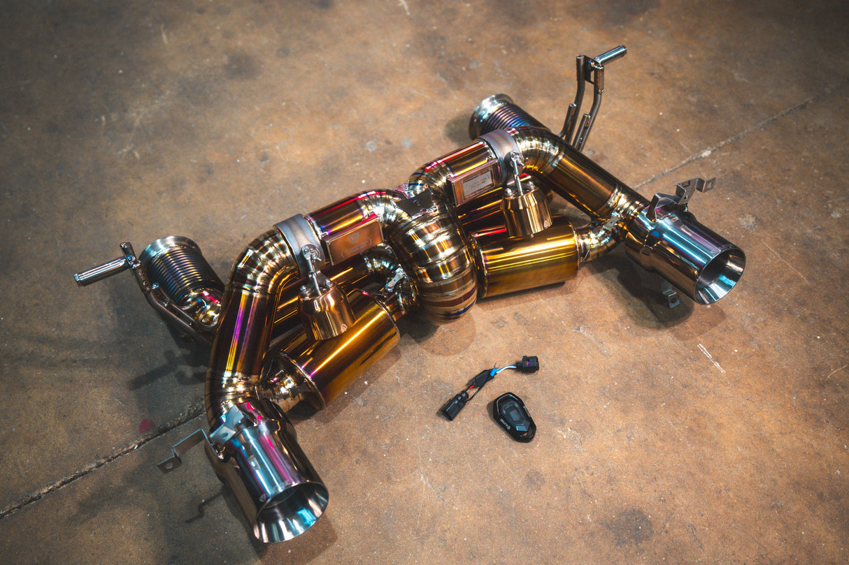 Lamborghini Huracan Performante / EVO / STO / Tecnica True F1 / Valved Exhaust system Valvetronic Designs