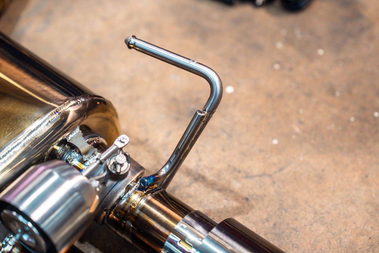 Subaru FA20 WRX Valved Sport Exhaust System Valvetronic Designs