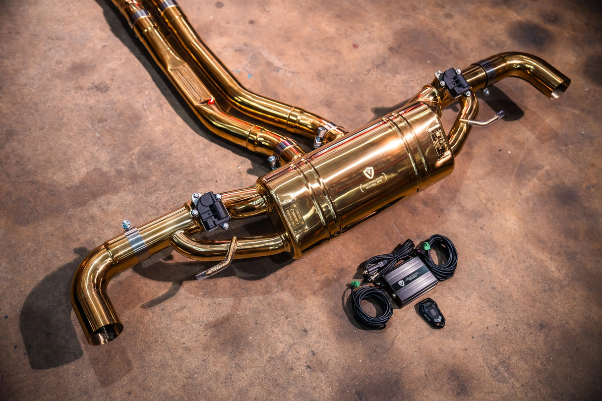 AUDI RSQ8 Valved Sport Exhaust system Valvetronic Designs