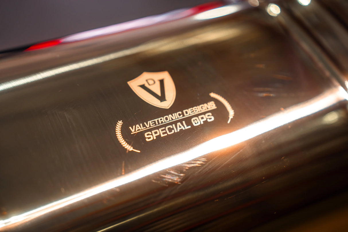 AUDI RSQ8 Valved Sport Exhaust system Valvetronic Designs