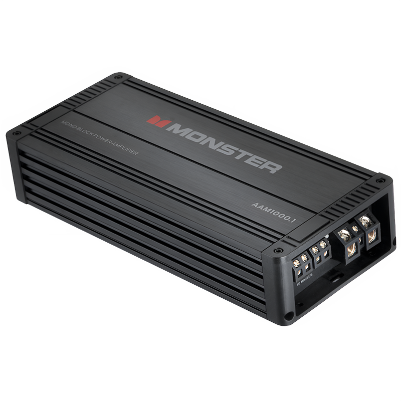 Monster AAM1400.1 1400W RMS Mini Monoblock Amplifier Monster Audio