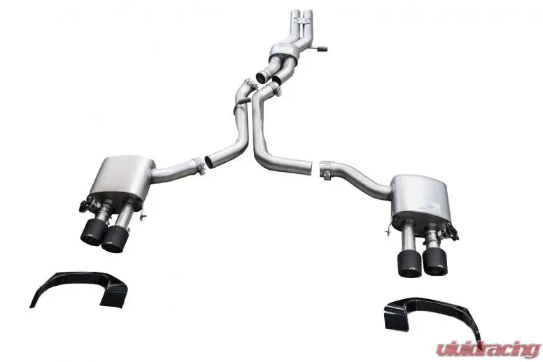 ABT Exhaust Package Matte Black Tips Audi RS6 Avant RS7 C8 2019-2025