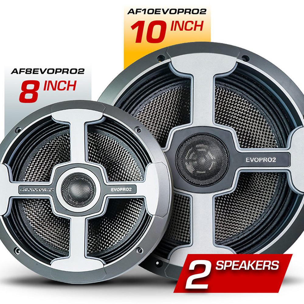 Two(2) 10in Speakers - Upgrade from EVOPRO2 (Installed)