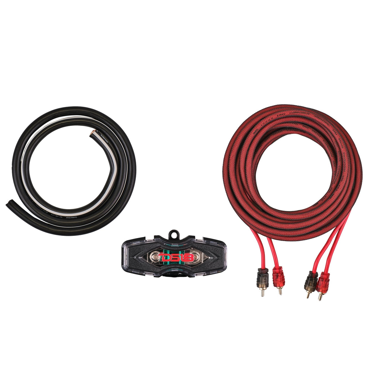 4-GA Amplifier Installation Wiring Kit - Red DS18