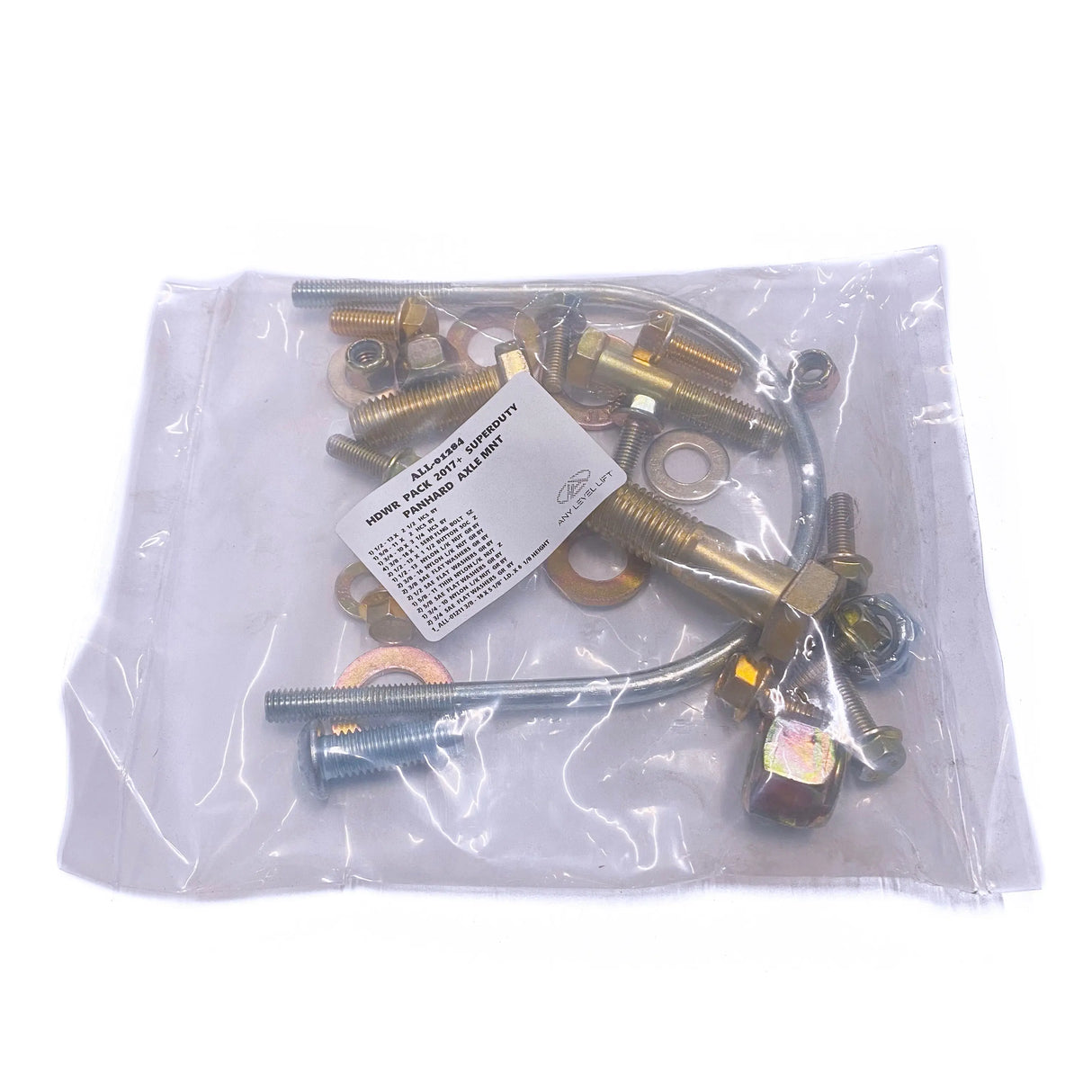 Panhard Axle Mount Hardware Kit (11+ Super duty) Any Level Lift