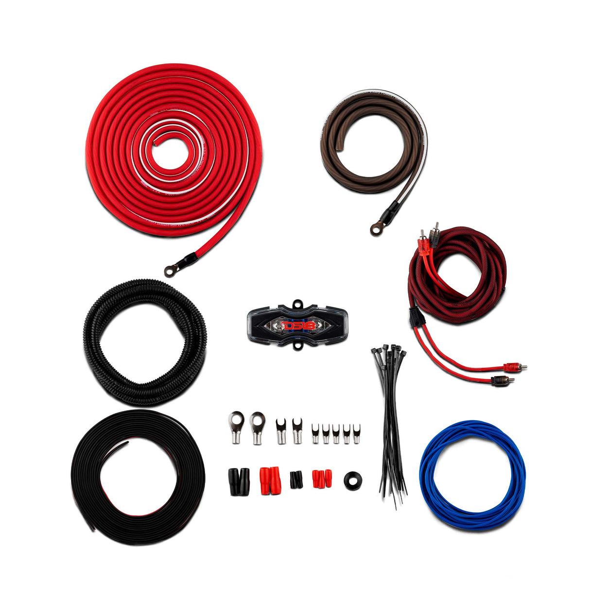 Bass Package 1 X SLC-MD12 In a Ported Box with S-1500.1/RD Amplifier and 4-GA Amp Kit 250 Watts Rms