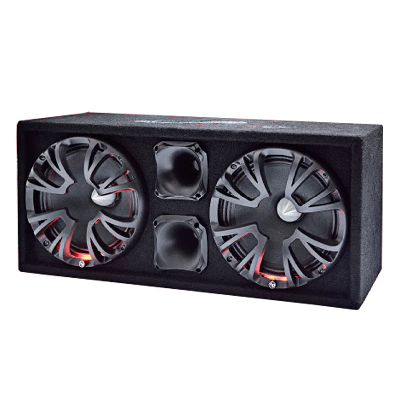 Audiopipe AP-CHULD-102 High Performance 10" Sealed Chuchero Enclosure w/ LED