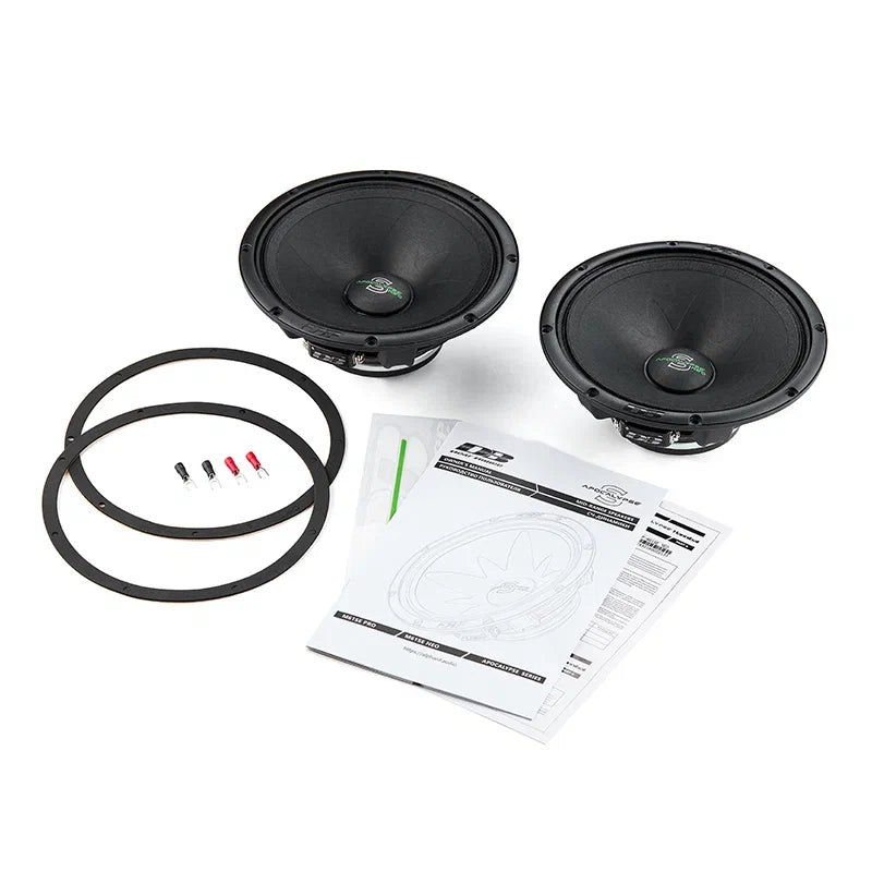 Deaf Bonce Apocalypse AP-M61SE NEO 6.5" 180W RMS Sylvester Neo Midrange Speakers (Pair) Deaf Bonce